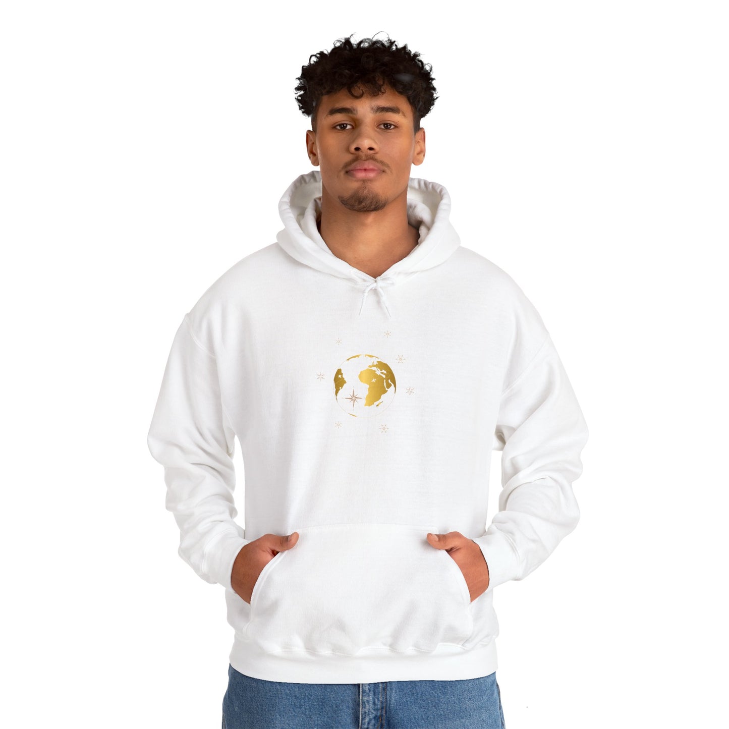 "The Golden World" Christmas Unisex Hoodie
