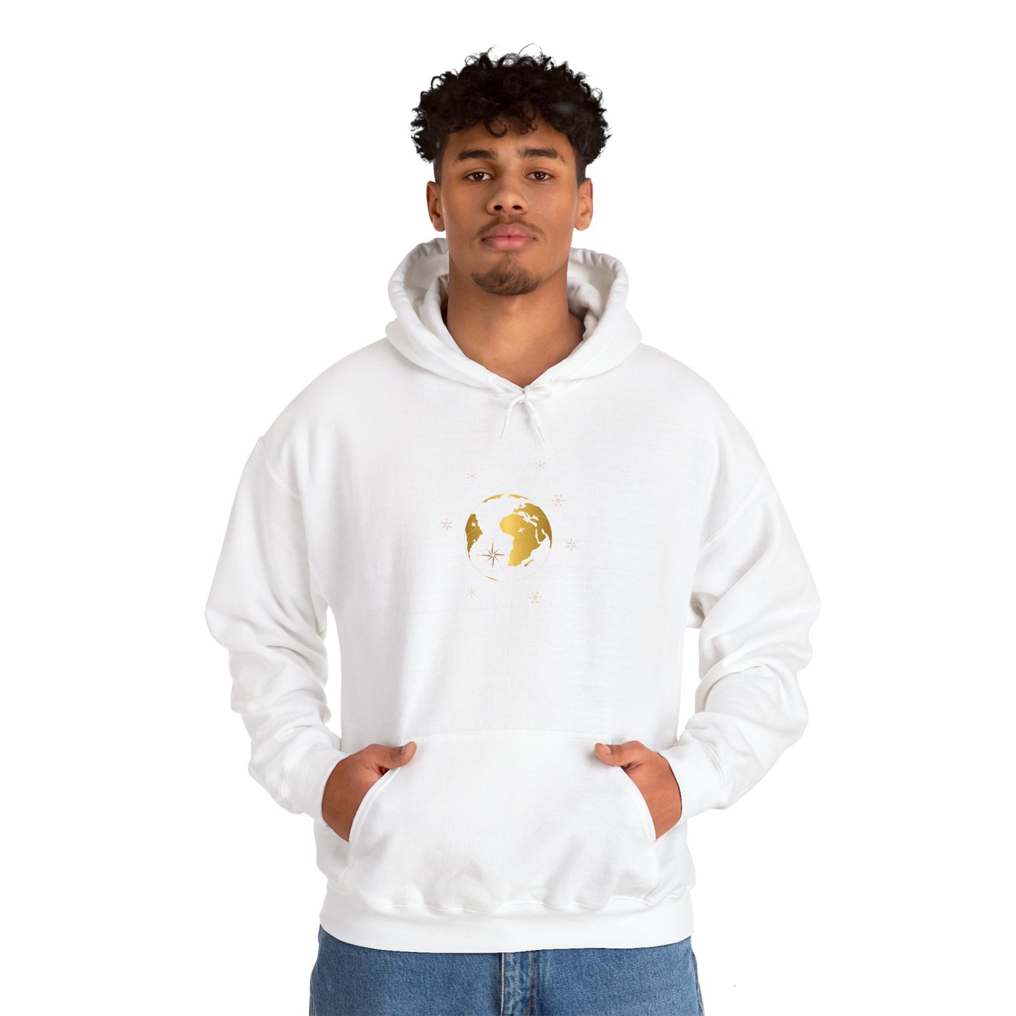 "The Golden World" Christmas Unisex Hoodie