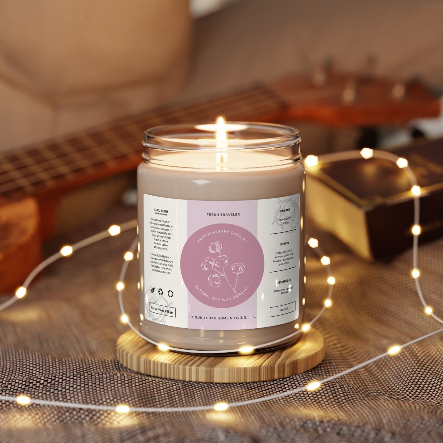 "Explore The World" Aromatherapy Candle