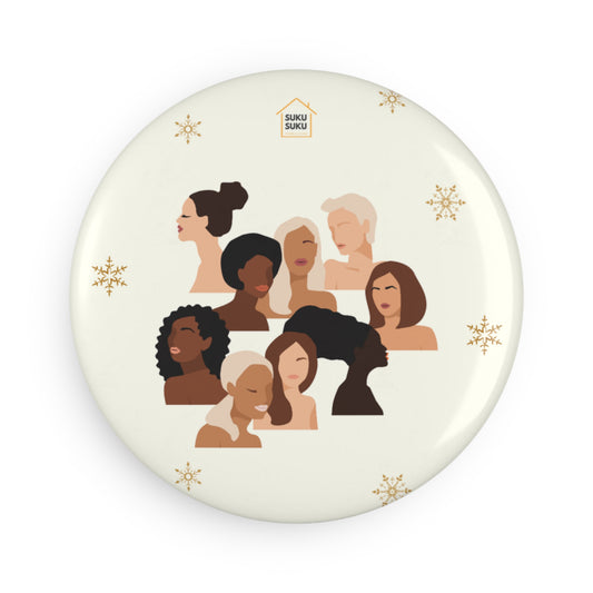 "Suku Suku Women" Christmas Button Magnet Bundles