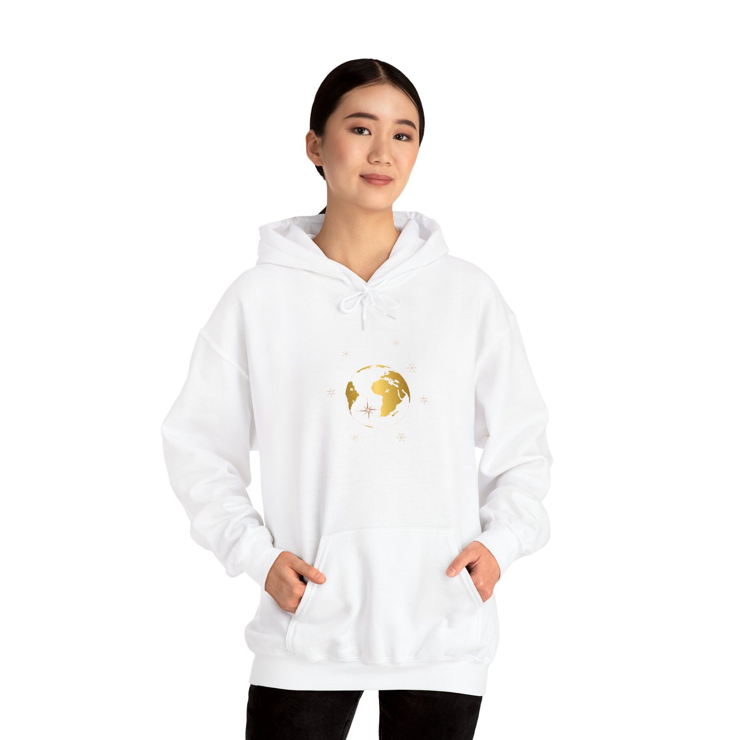 "The Golden World" Christmas Unisex Hoodie