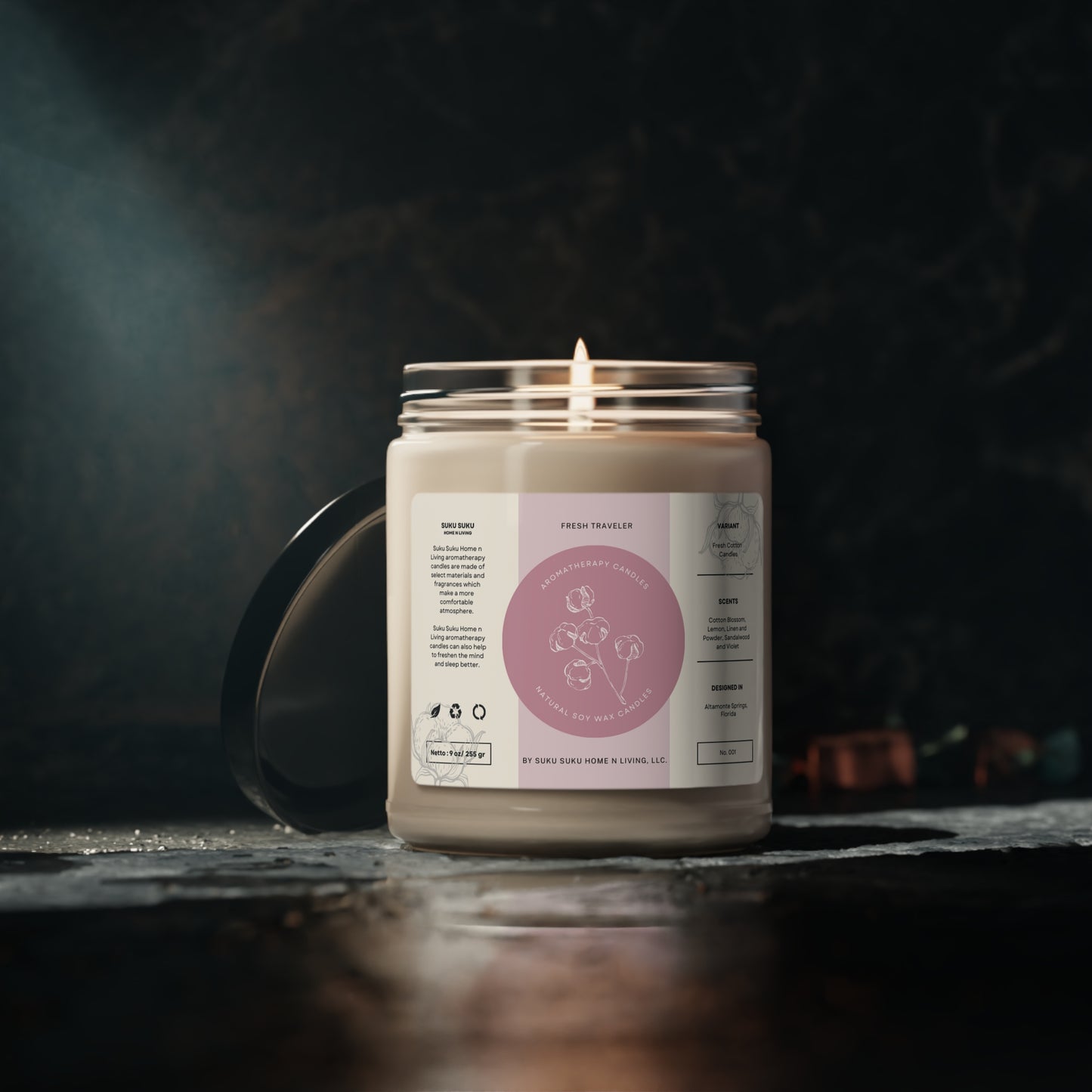 "Explore The World" Aromatherapy Candle