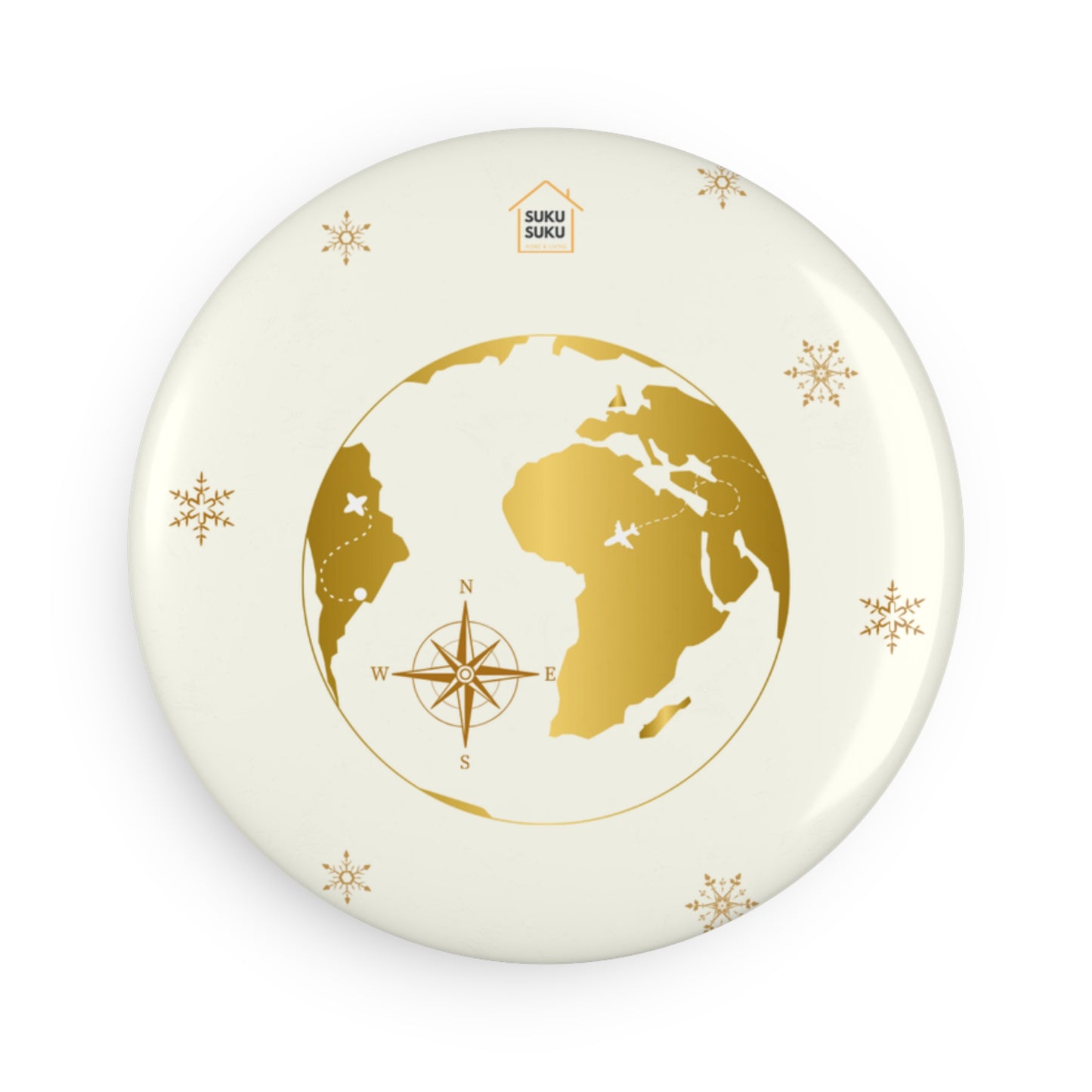 "The Golden World" Christmas Button Magnet Bundles