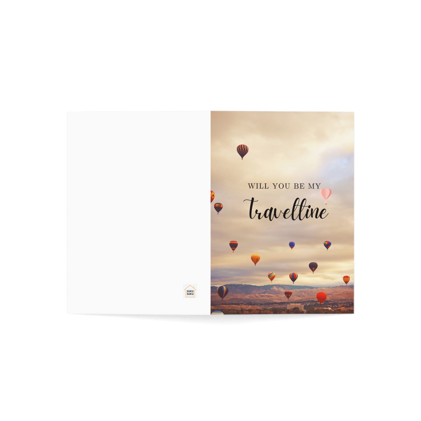 Happy Traveltine Cards (1, 10, 30, and 50pcs)