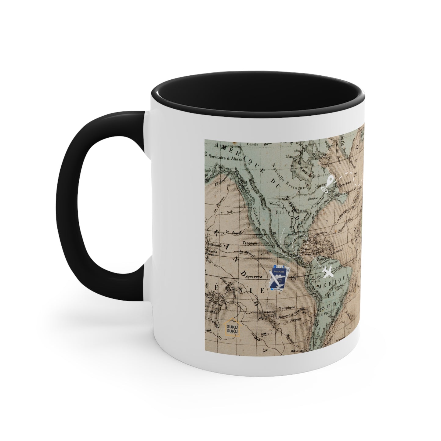 Explore The World Mug, 11oz