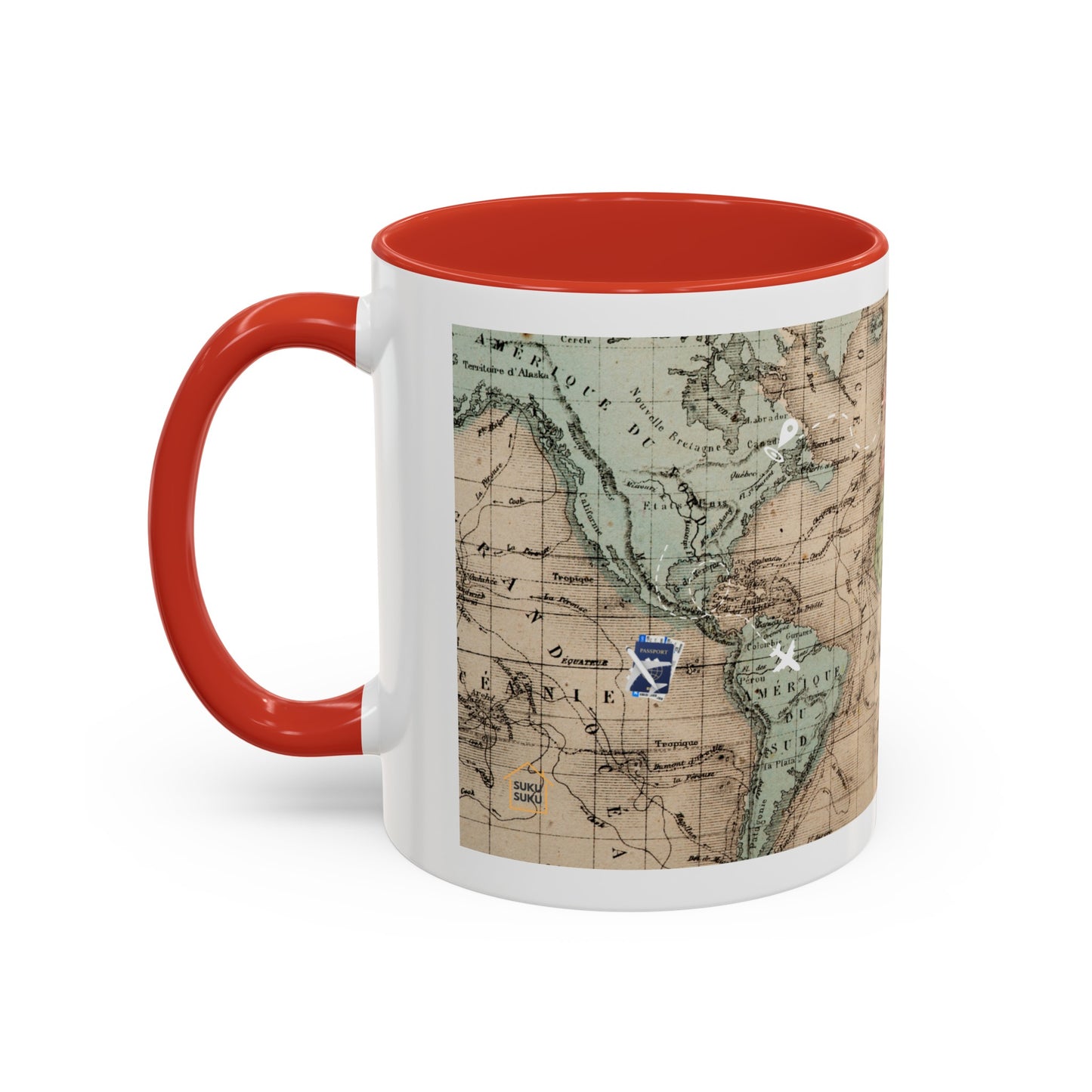 "Explore The World" Coffee Mug