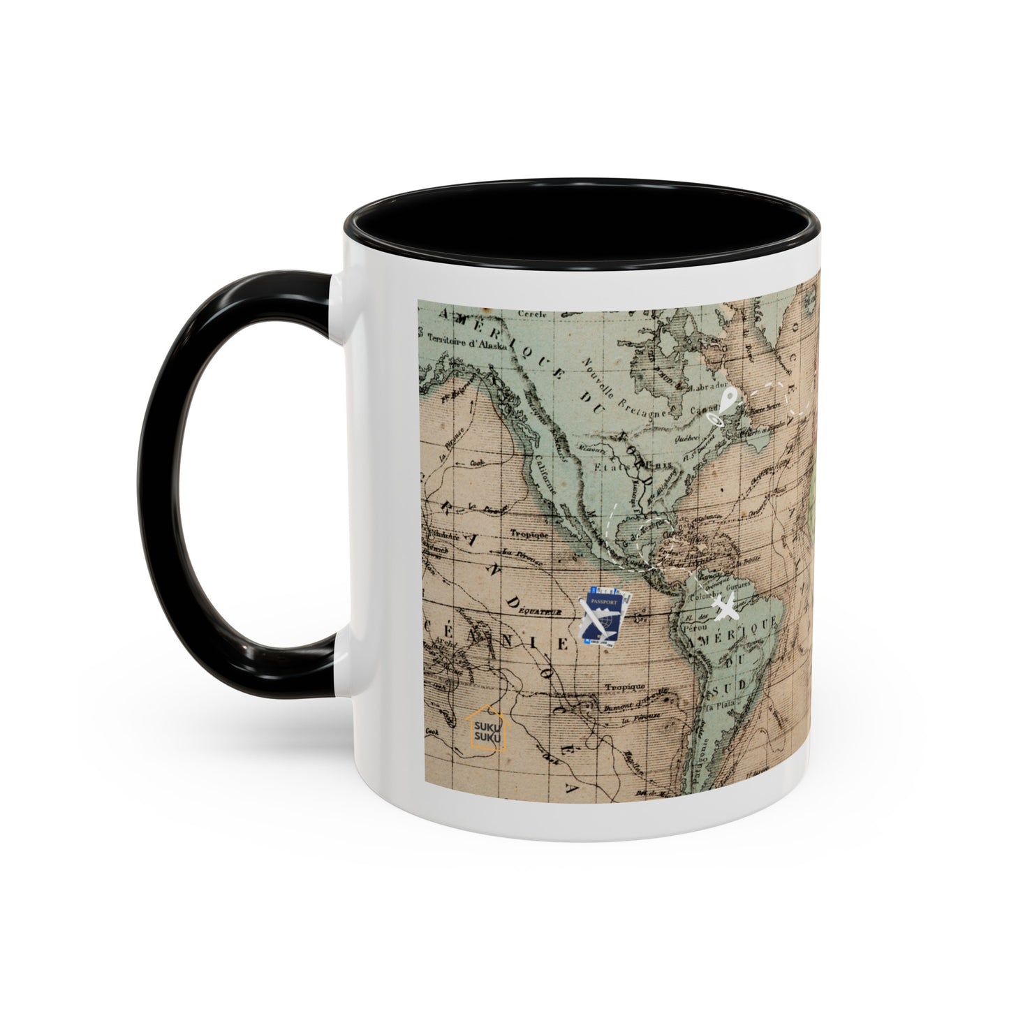 "Explore The World" Coffee Mug