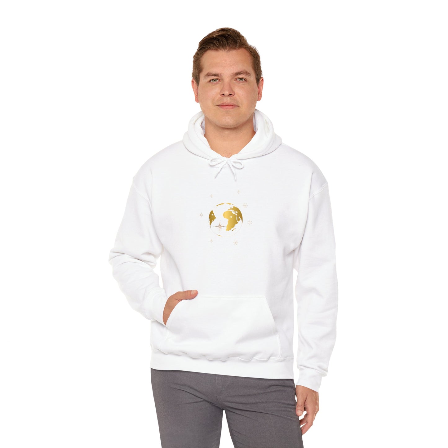 "The Golden World" Christmas Unisex Hoodie