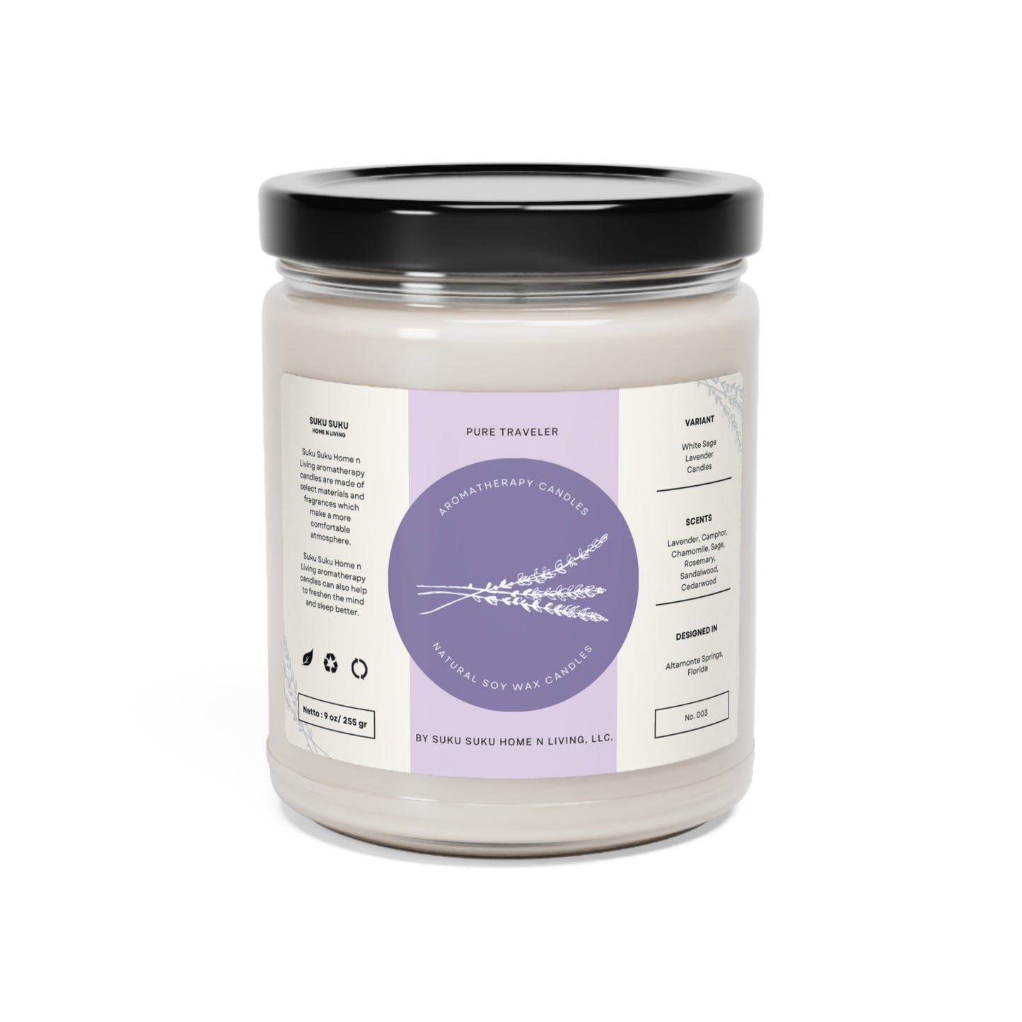 "Explore The World" Aromatherapy Candle