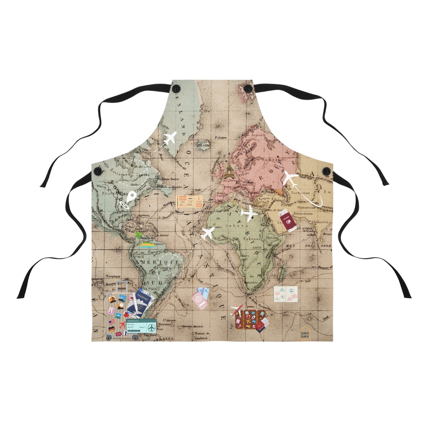 World Traveler Apron