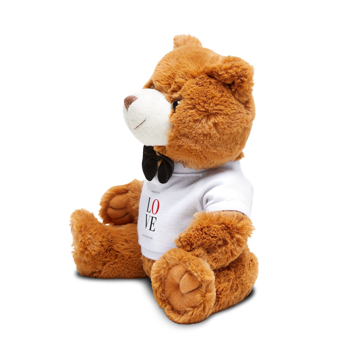 Brown Plush 'LOVE' Teddy Bear