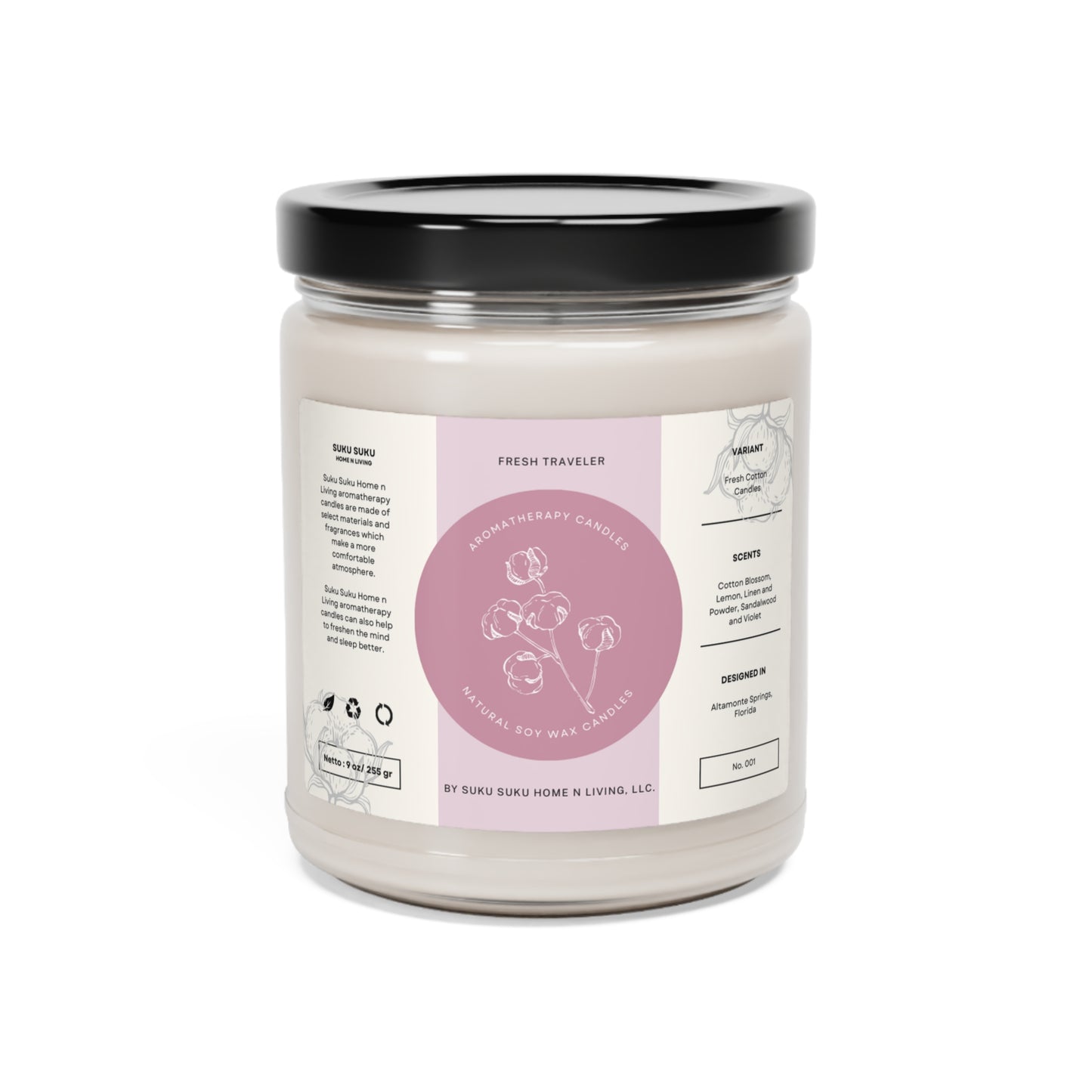 "Explore The World" Aromatherapy Candle