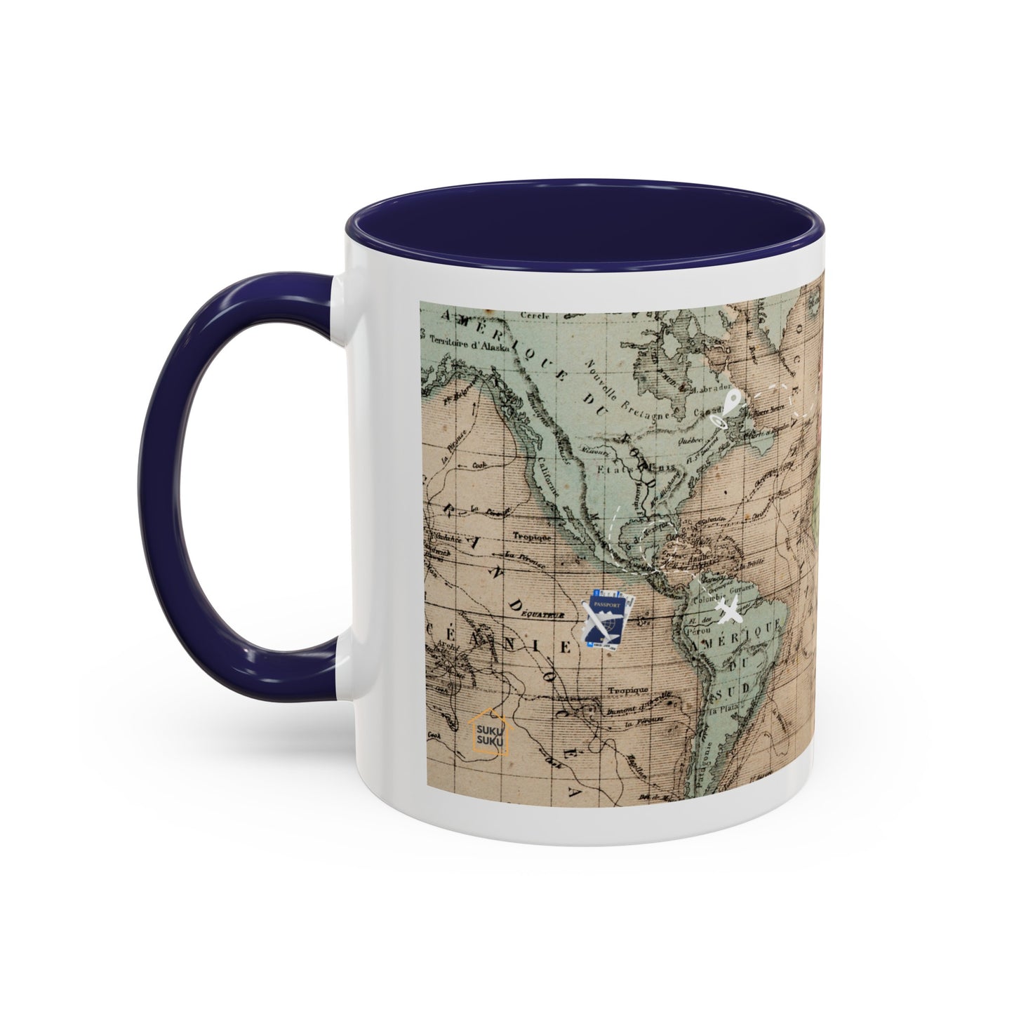 "Explore The World" Coffee Mug