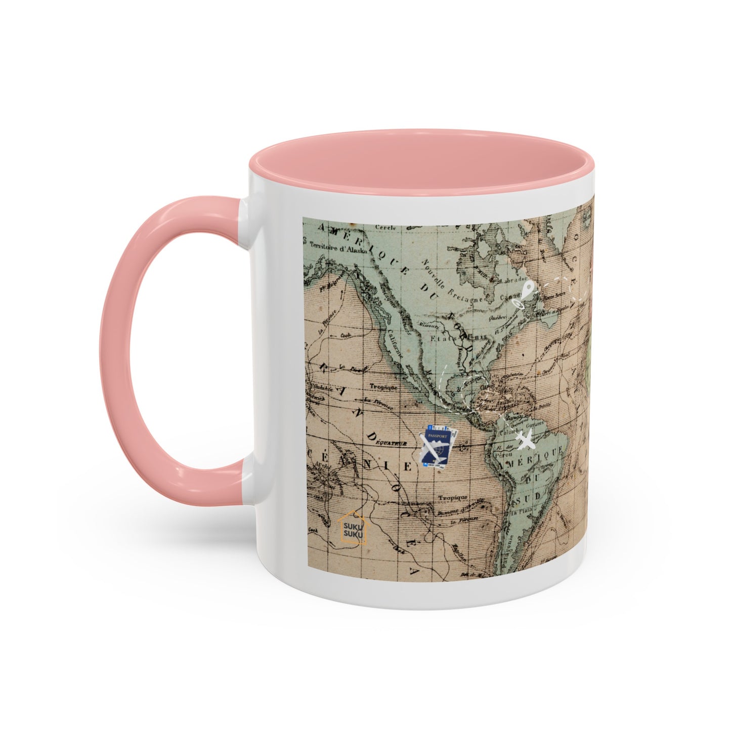 "Explore The World" Coffee Mug