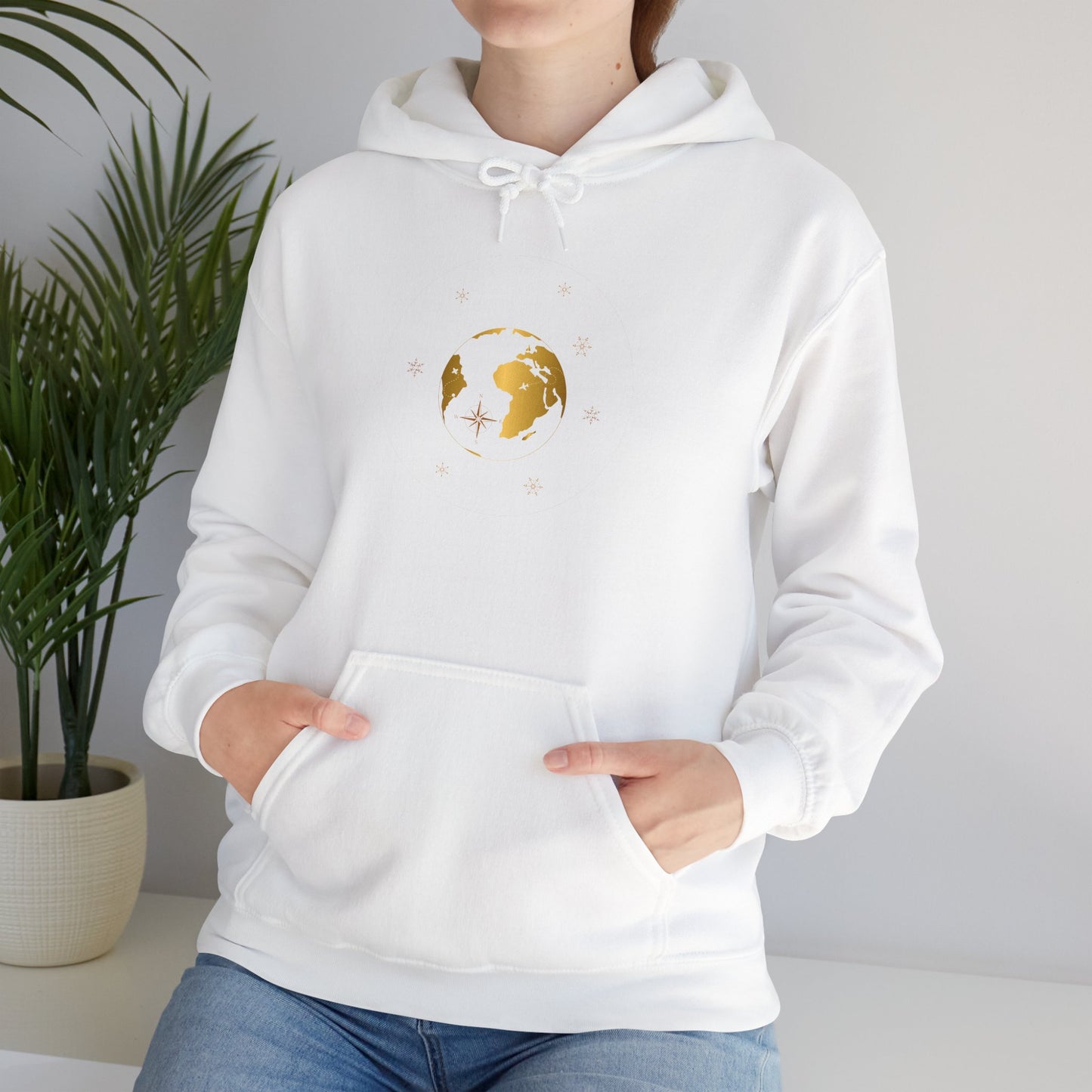 "The Golden World" Christmas Unisex Hoodie