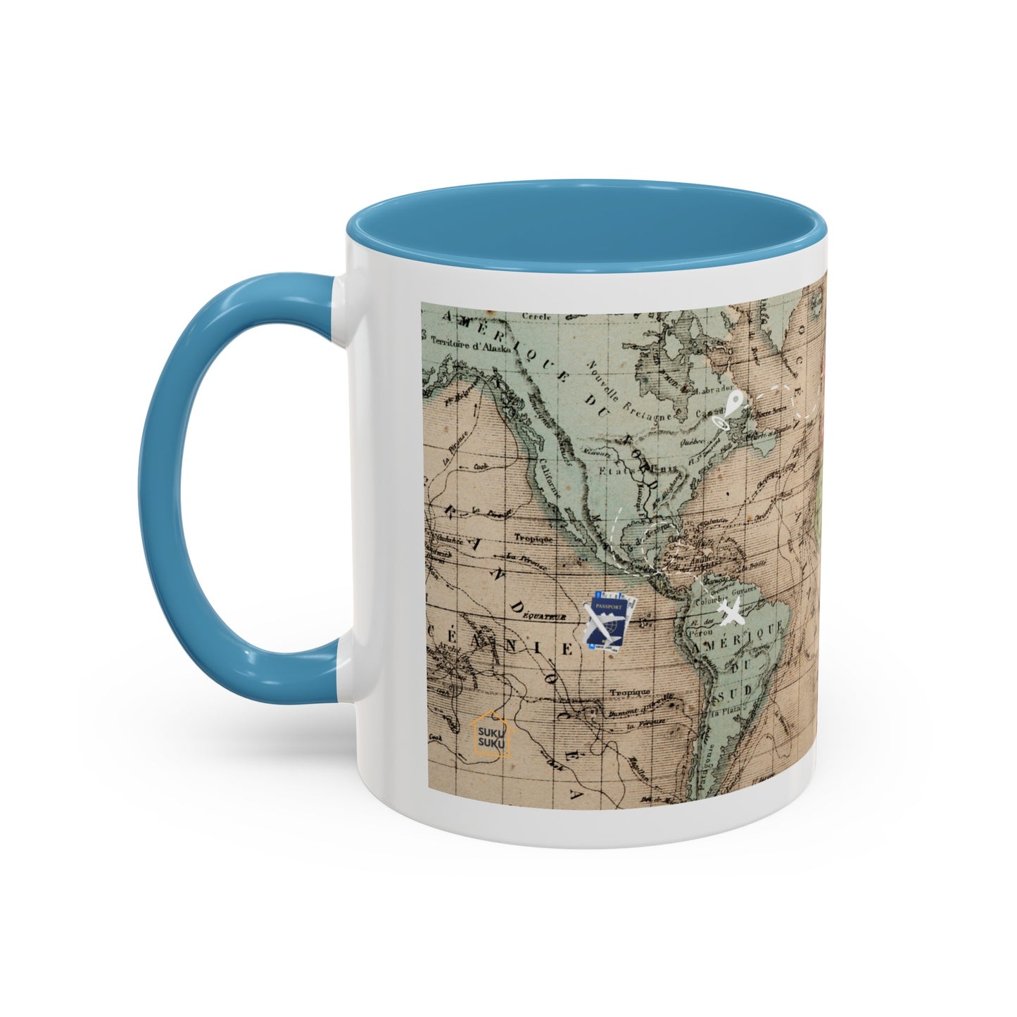 "Explore The World" Coffee Mug