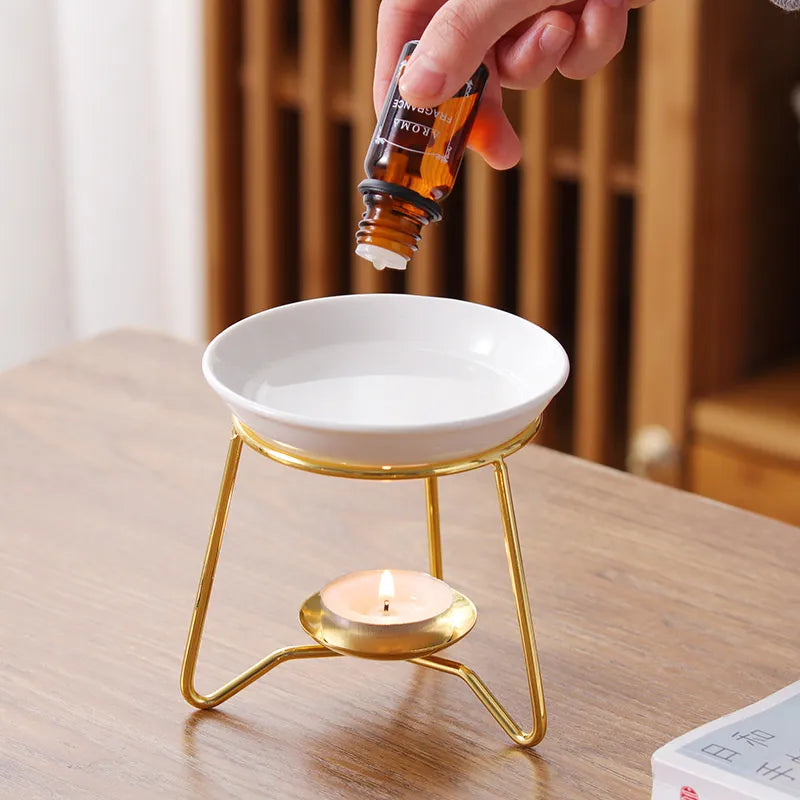 Suku Suku "Light Your Way" Essential Oil/ Wax Candle Tart Burner Holder